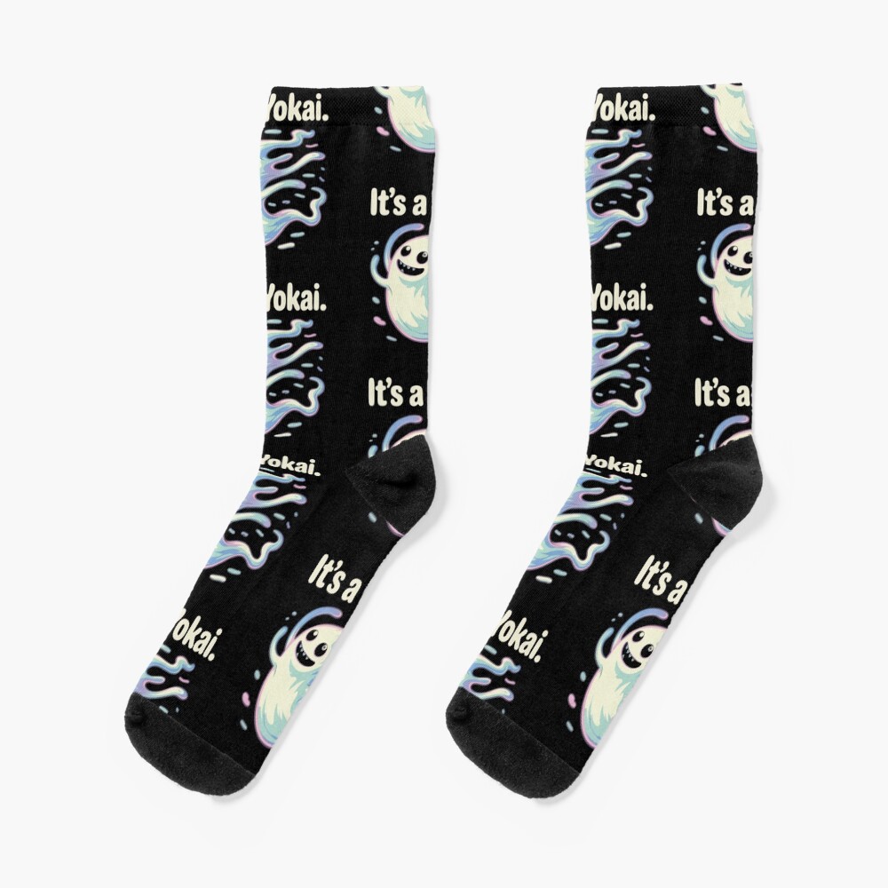 Phasmophobia It'S A Yokai Socks