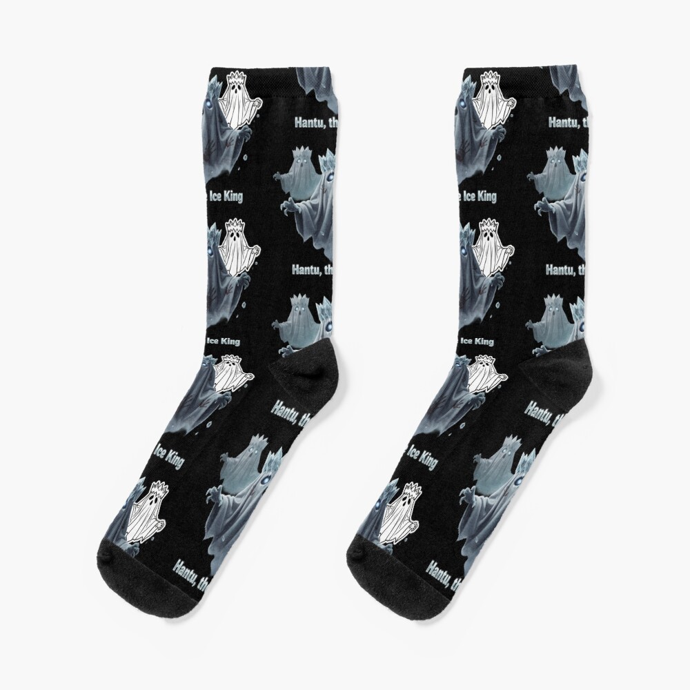 Phasmophobia Hantu The Ice King Socks