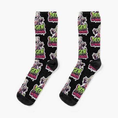 Phasmophobia Deogen The False Athlete Socks