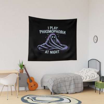 Phasmophobia Night Shift Ghost Hunter Tapestry