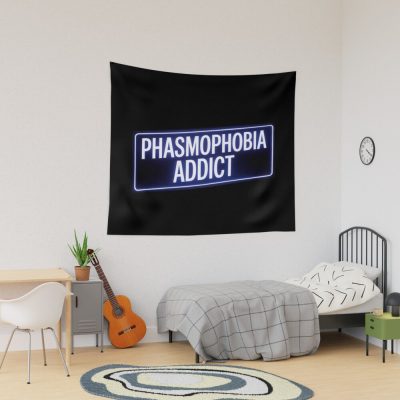Phasmophobia Addict Squad Tapestry