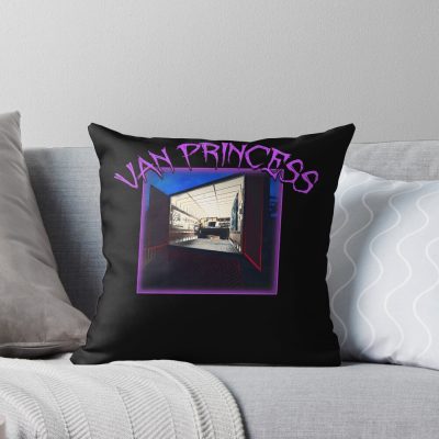 Phasmophobia Van Princess Throw Pillow