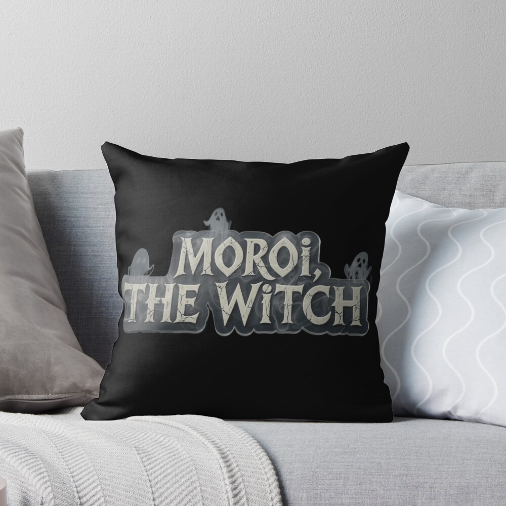 Phasmophobia Moroi The Witch Throw Pillow