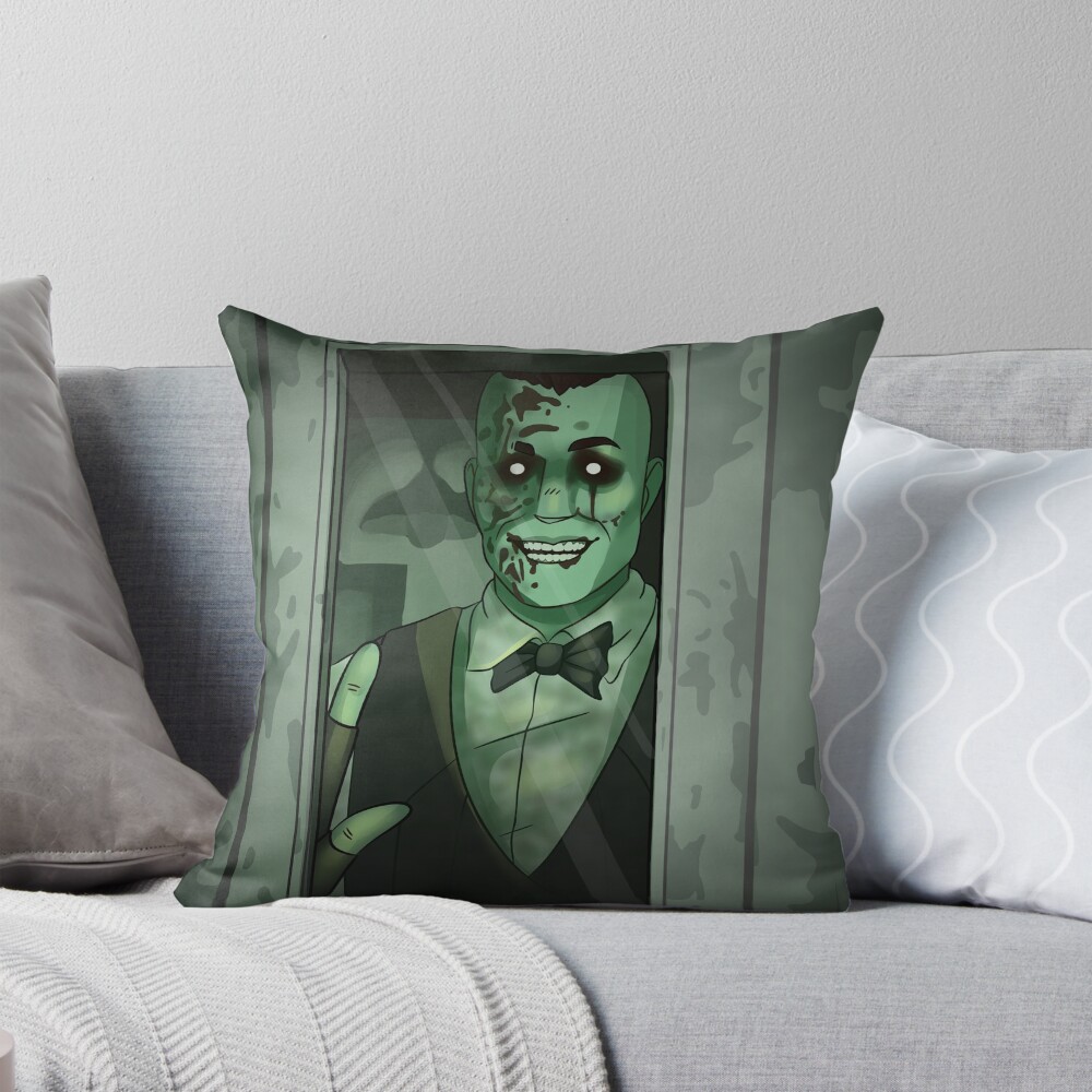 Phasmophobia Darling Throw Pillow
