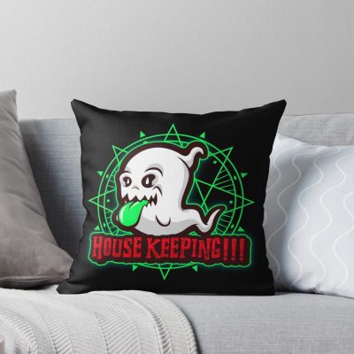 Phasmophobia House Keeping Throw Pillow