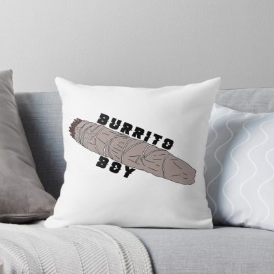 Phasmophobia Burrito Boy Throw Pillow
